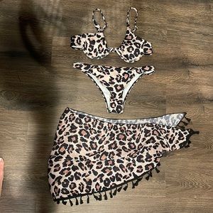 Shein two piece swim. Size L.